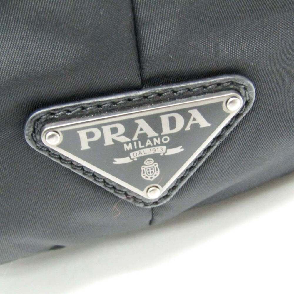PRADA Black Leather Shoulder Bag - Picture 10 of 13